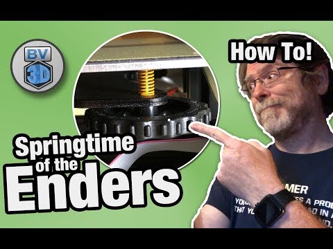 Springtime of the Enders: Upgrading the Bed Springs on the Ender 3 Pro