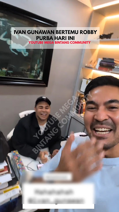 This is Ivan Gunawan's term of endearment for Robby Purba #ivangunawan #robbypurba