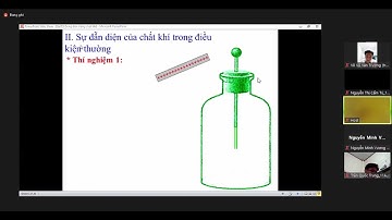 LÍ 11 !!! BÀI 15-DÒNG ĐIỆN TRONG CHẤT KHÍ