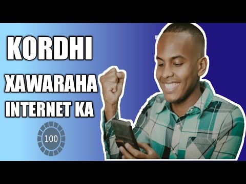 Sida loo kordhiyo | xawaaraha internetka | #garasho