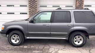 1999 Ford Explorer XLT w/ 41k miles for sale walk around video 1999 Ford Explorer Xlt