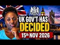 UK Gov't Has Confirmed Final Date for Immigrants