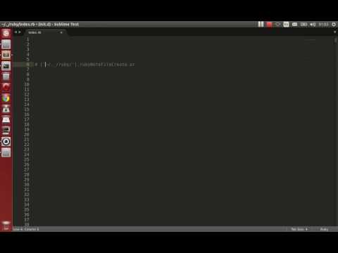 Programming. Ruby. Create note files of class and instance methods. How to.