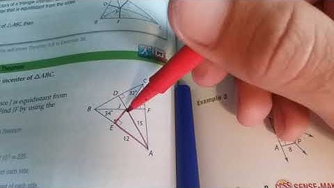 Lesson 5-1 Example 4 Incenter Theorem