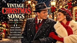 Full 🎄 Vintage Christmas Magic ❄️ Cozy 1950s–60s Ride | Sinatra, Nat King Cole, Bing Crosby, Brenda Lee News