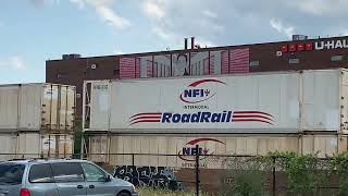 CP 101 short intermodal train Mactier Sub in Toronto today August 30, 2022.