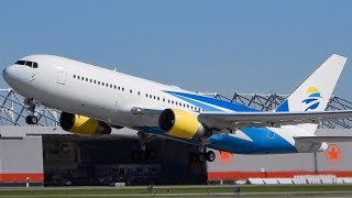 Eastern Airlines CLASSIC Boeing 767-200 (B762) landing & departing Montreal (YUL/CYUL)