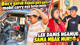 MOBIL CARRY TURUN MESIN DAN LEK DAMIS MURKA MENDENGAR SEMUA ITU ! 😢💔🤤🔥❌