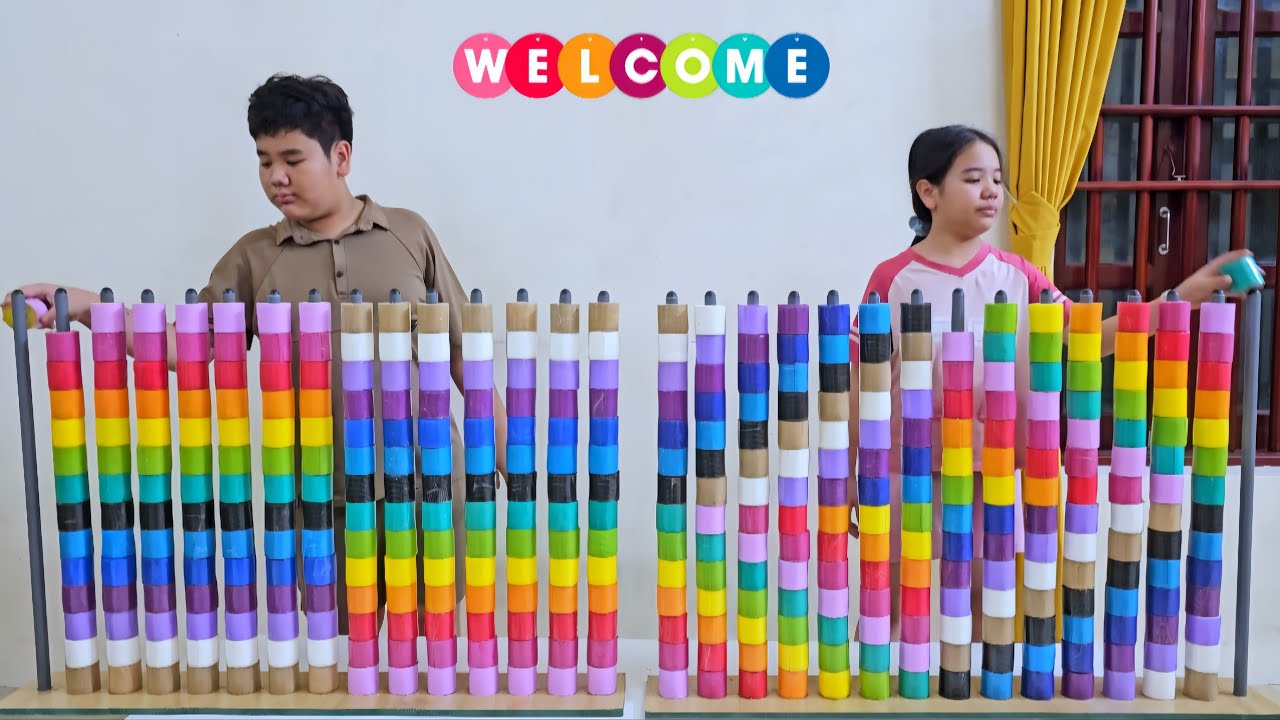 🌈🌈🌈 Color sorting puzzle challenge, the person who is faster will win 💥 ...