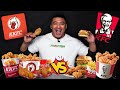 My first mukbang went wrong  kfc vs kkfc  which ones better watch till the end 