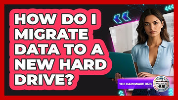 How Do I Migrate Data To A New Hard Drive?