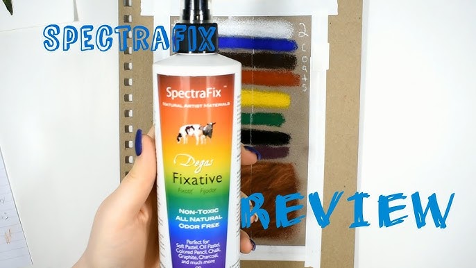 Basics #70 - How to apply fixative to protect charcoal drawing