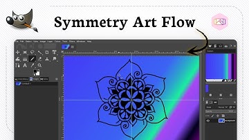 How to create mandala arts in GIMP (Creative Symmetry)