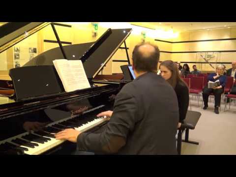 Claudio Martínez Mehner teaches Marina Marina Yakhlakova Brahms Piano Sonata No. 1, C major, Op.1.