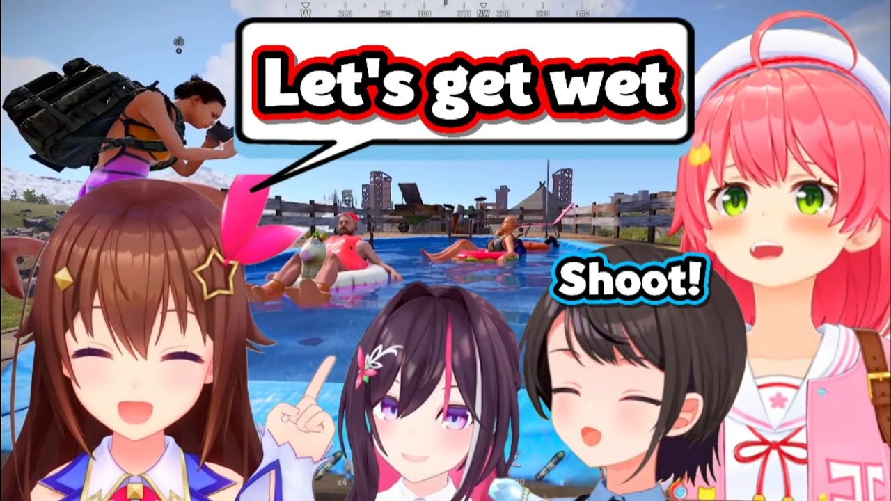 (ALL POV) Miko and Subaru Record Sora's Lewd Line and Make Azki Run Away【Hololive】