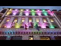 Budapest 4K Walk Fashion Street Christmas Lights