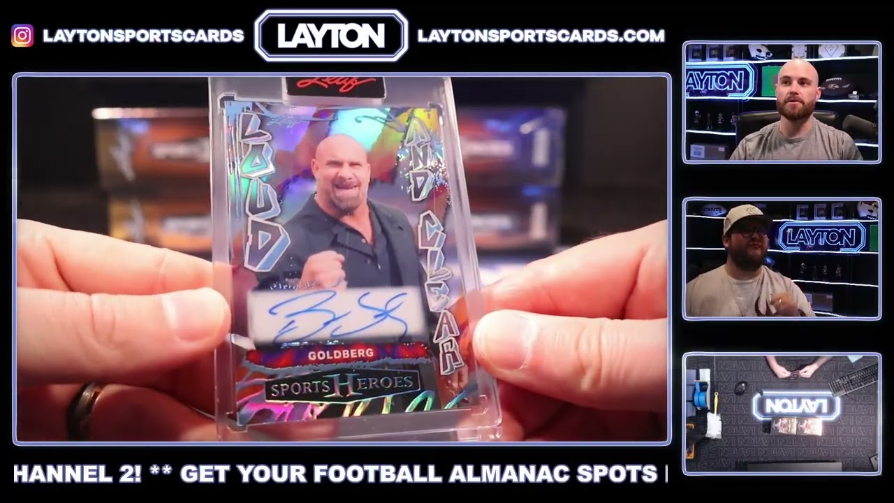 2026 Leaf Sport Heroes Hobby 10 Box Case Break #2