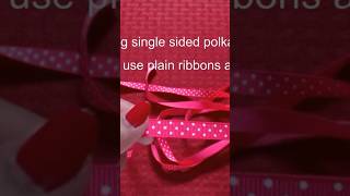 Quick, easy and cute ribbon headband for photo shoots 💖💕 Full video link above this title 👆