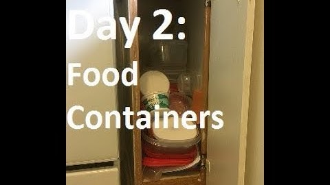 Day 2: Food Containers