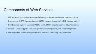 Medium Summary | Cloud Computing Web Services, Service Oriented Architecture