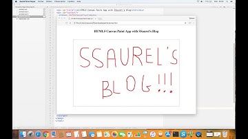 Develop a Canvas Paint Application with HTML 5