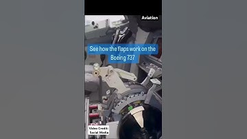 Flaps Mechanism #aircraft #aviation #aviationlovers #shorts #boeing #aviationdaily #youtubeshorts