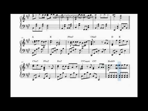 ZARD-君に逢いたくなったら…/ピアノソロアレンジ(MuseScore3 ver.)