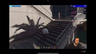 Troydan walks right by IShowSpeed and doesn’t even notice! (GTA RP)