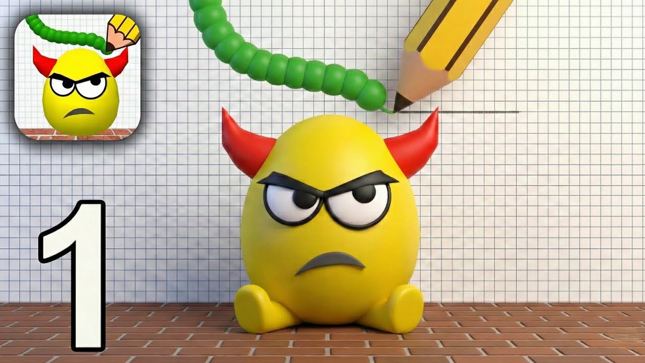 Draw To Smash – Gameplay Walkthrough Part 1 – Logic Puzzle Gameplay (Android & iOS)