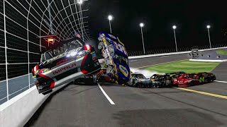 NASCAR The Game: Inside Line Crashes #4