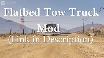 GTA 5 Rollback Flatbed Script Mod