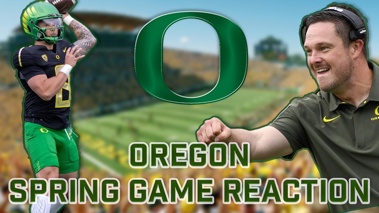 OREGON Spring Game Reaction Jay Harris & Secondary STAND OUT! YouTube