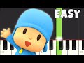 Pocoyo Theme - EASY Piano Tutorial