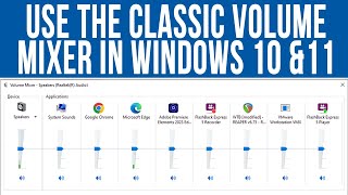 How to Use the Classic Volume Mixer in Windows 10 & 11 screenshot 2