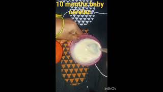 10 months baby cerelac@ytshorts