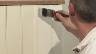 How To Paint Your Paneling