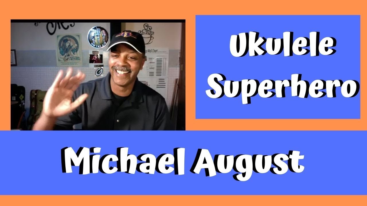 Michael august ukulele superhero interview youtube