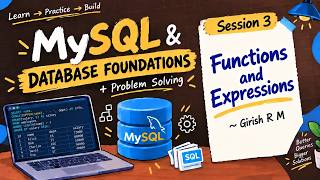 Session - 3 | Functions and Expressions | SQL and Database Problems