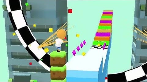 Cube Surfer New Skin gameplay for android,  iOS | All LEVELS# (14-20)