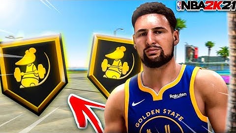 HOW TO UNLOCK GYM RAT BADGE ON NBA 2K21 BEFORE BEING SUPERSTAR 2! GYM RAT BADGE FASTEST METHOD!