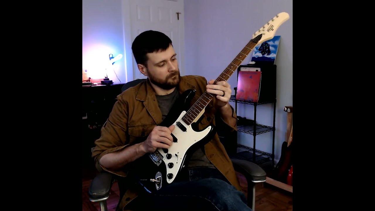 Dire Straits Your Latest Trick Sax Solo on Guitar YouTube