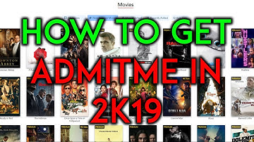 HOW TO GET AN ADMITME ACCOUNT 2019