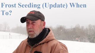 Frost Seeding Update - Weather Conditions for Successful Seeding! by 8th Day Chronicles 122 views 3 months ago 5 minutes, 59 seconds