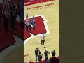 Al Falaschi national anthem on saxophone at Wisconsin Mens Basketball December 2 2023