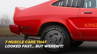7 Muscle Cars That Looked Fast… But Weren't!