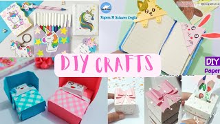 Crafts with Paper / School hacks / DIY Cute Crafts