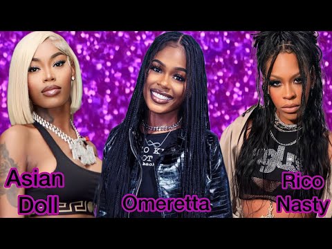 AsianDoll Ready to fight Omeretta after she gives Rico Nasty her Props‼️Did they Steal Asian Style⁉️
