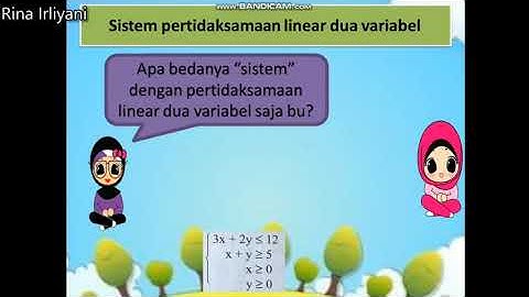 Program Linear - Sistem Pertidaksamaan Linear Dua Variabel
