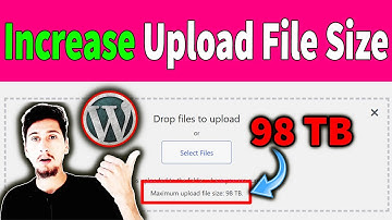 How to Increase UPLOAD MAXIMUM FILE SIZE in WordPress | Increase upload file size limit in WordPress