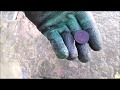 metal detecting the west of ireland wet sand beach